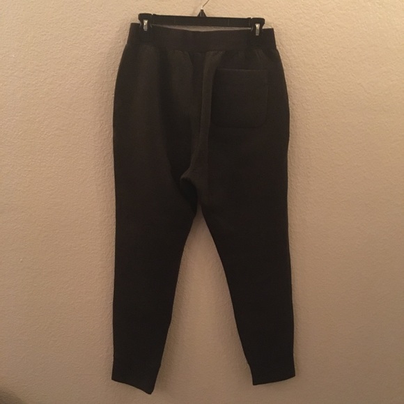 Everlane Street Fleece Joggers Ankle Zip Charcoal Gray Medium - Picture 5 of 8